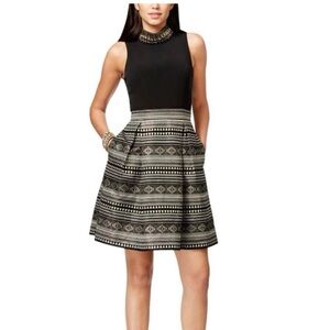 Vince Camuto Dress - Black & Gold